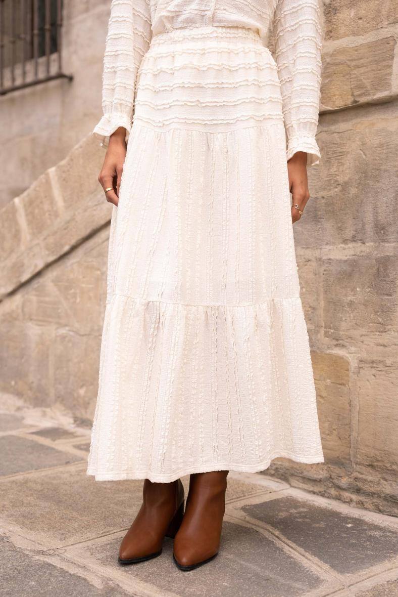 Großhändler Choklate - Capucine Pre-Fall langer Rock