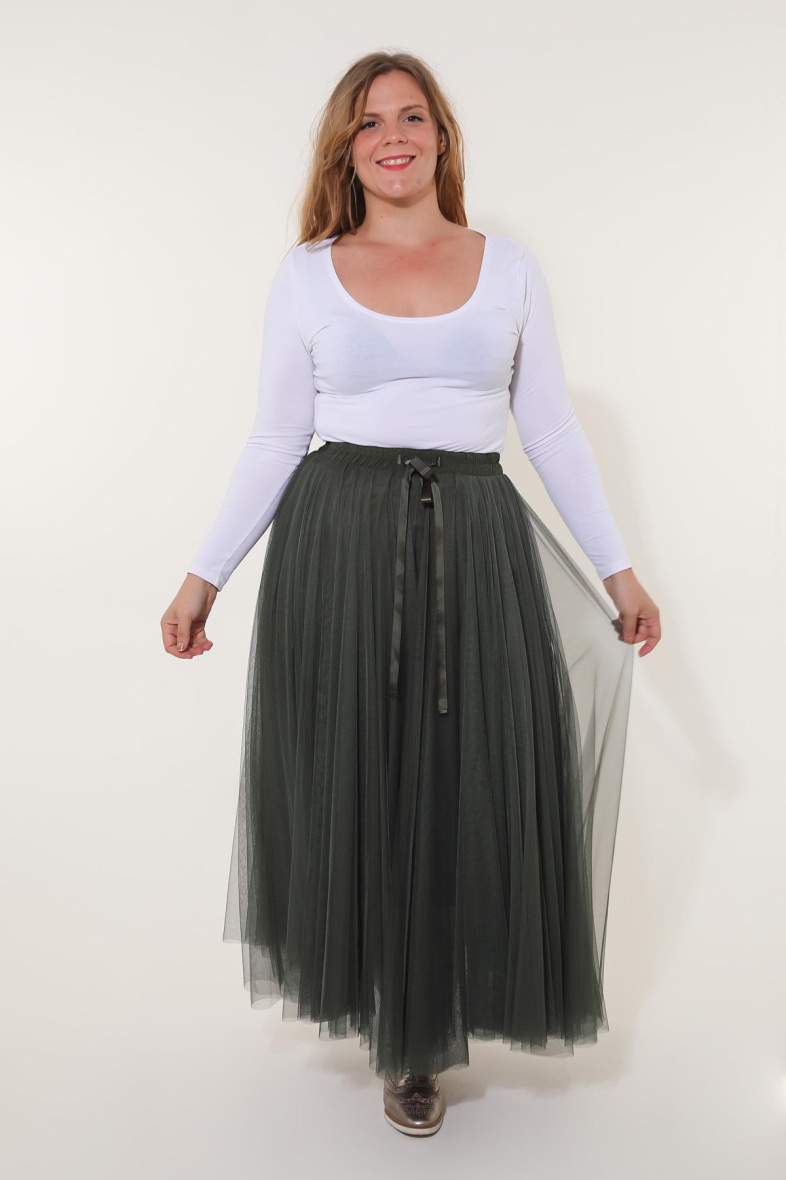 Grossista Choklate - Gonna in tulle Aria taglie forti / Taglie forti (L-XL)