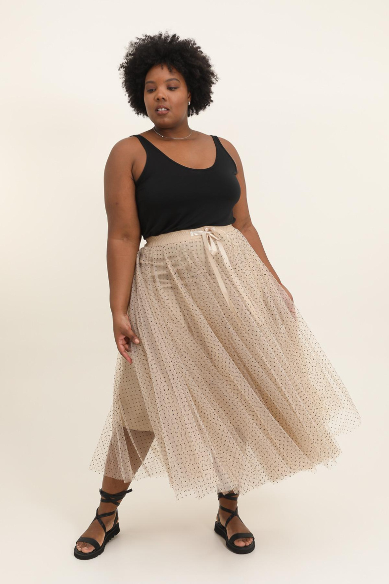 Großhändler Choklate - Aria Tüllrock Plus Size (L-XL)
