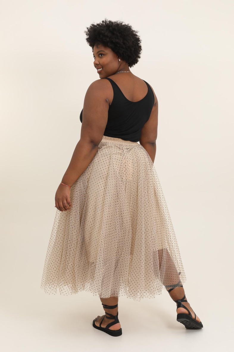 Aria tulle skirt Plus Size L XL Choklate Paris Fashion Shops