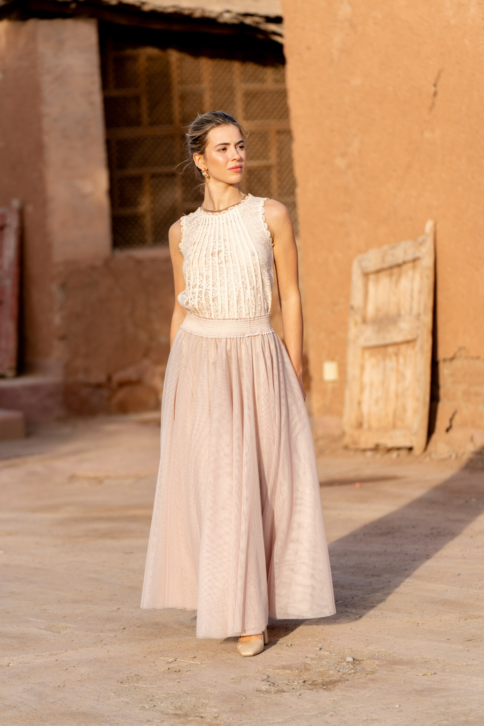 Grossista Choklate - Maria gonna in tulle maxi lunghezza