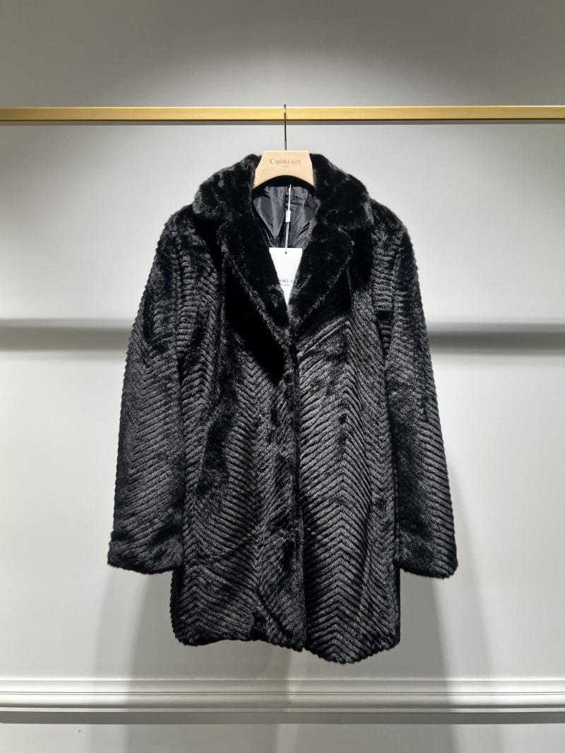 Grossiste Choklate - Manteau en fourrure synthétique vison