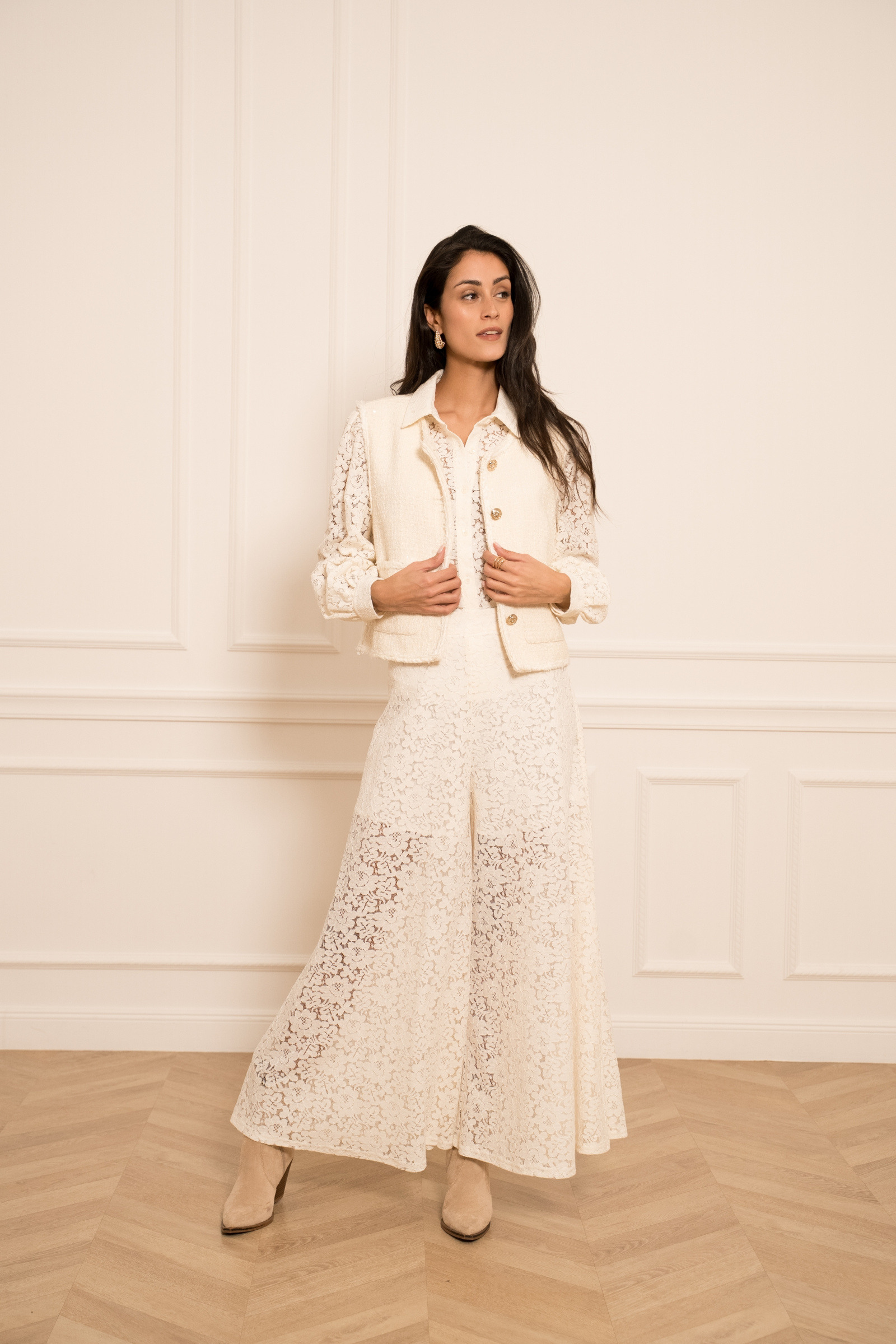 Mayorista Choklate - Pantalón culotte de encaje