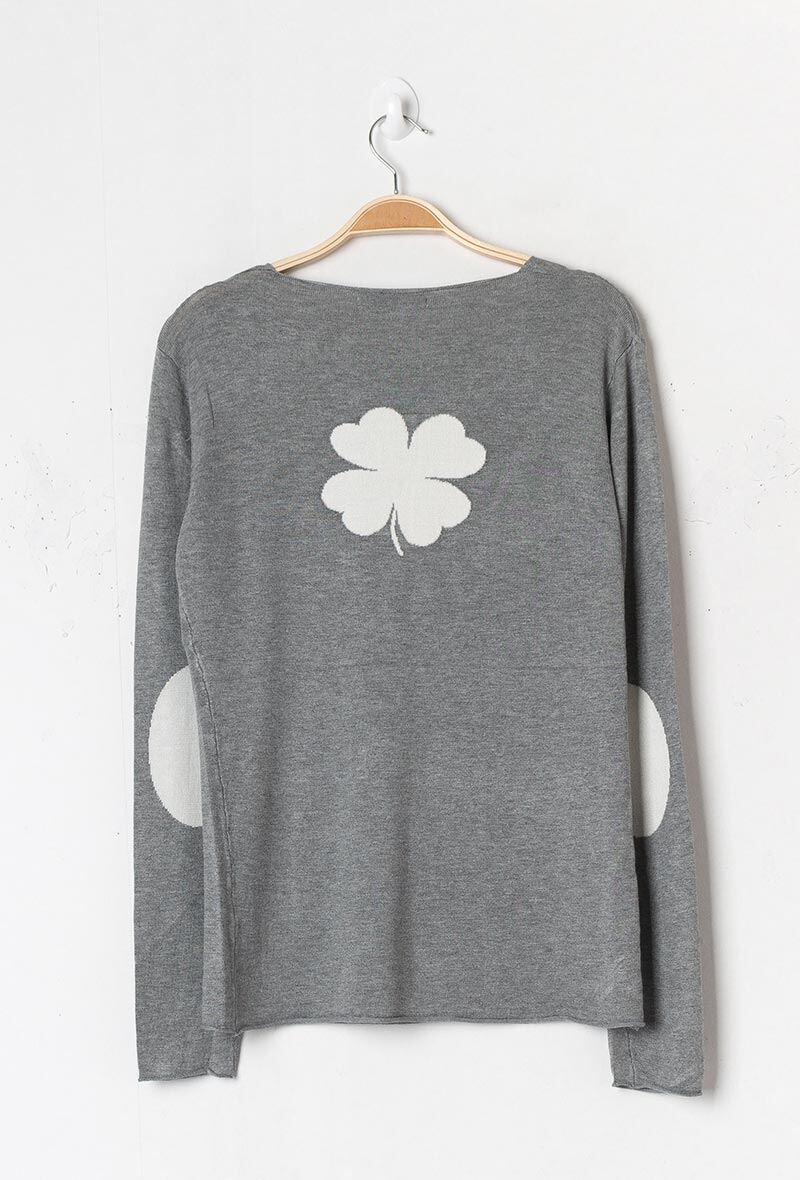 Grossiste Choklate - Pull en maille motif trèfle