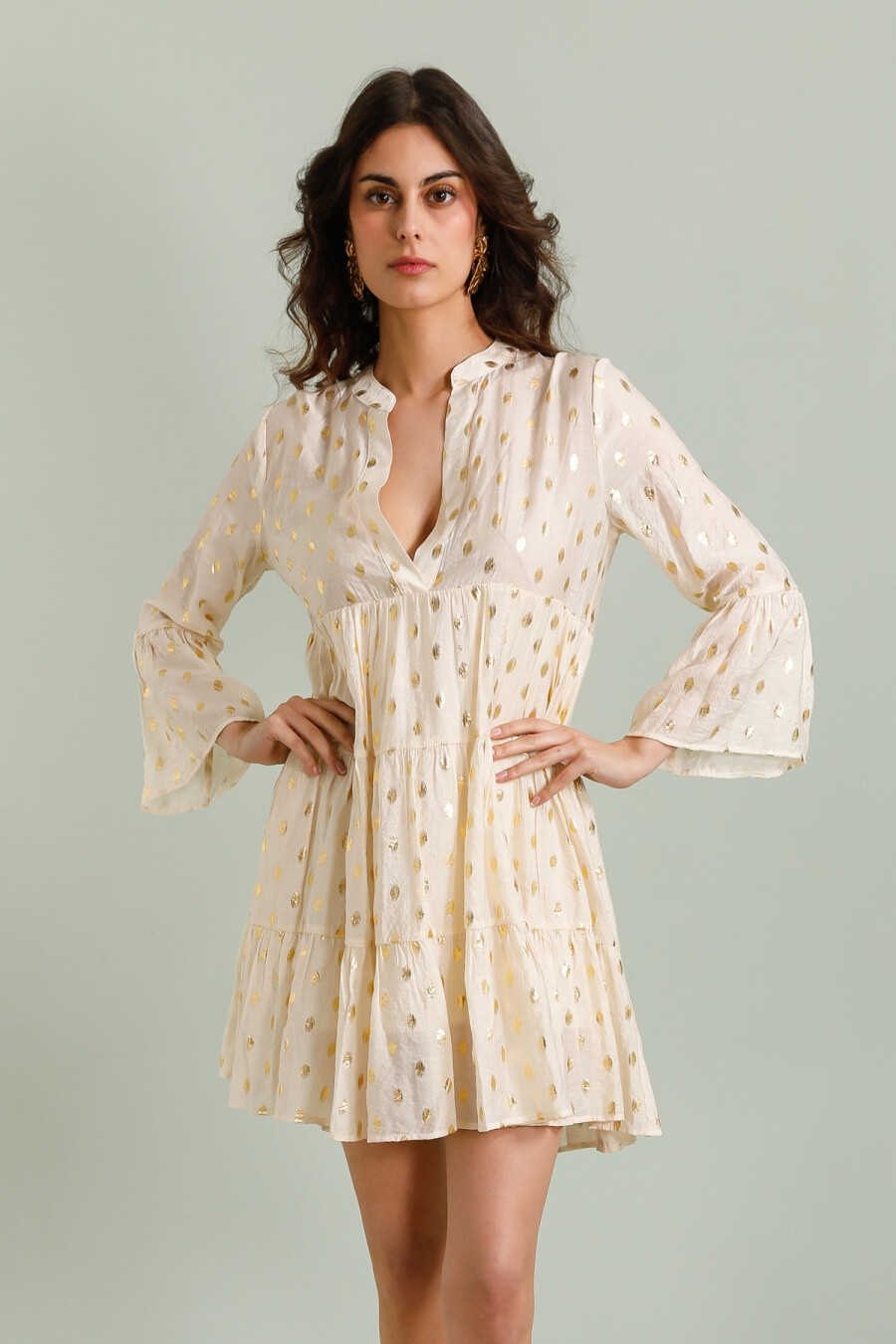 Grossiste Choklate - Robe courte imprimée Saint-Tropez
