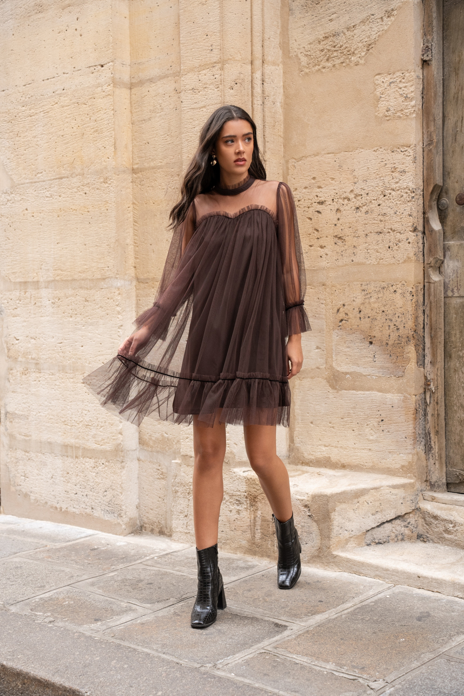 Grossiste Choklate - Robe Iris en tulle