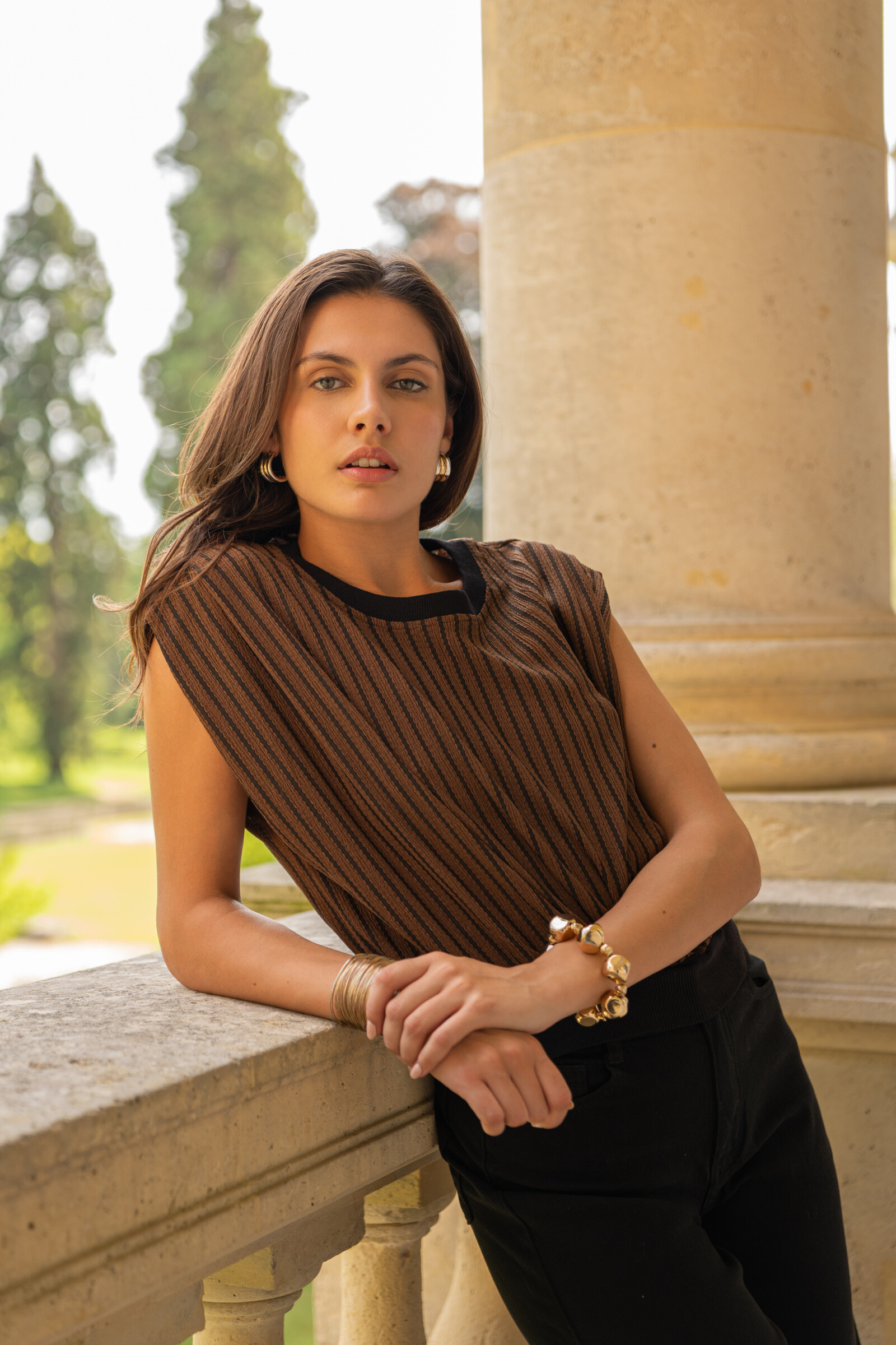 Mayorista Choklate - Top casual en fino tejido de punto
