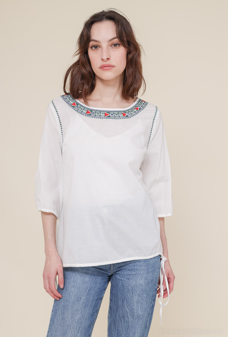 Wholesaler Christelle - Embroidered blouse
