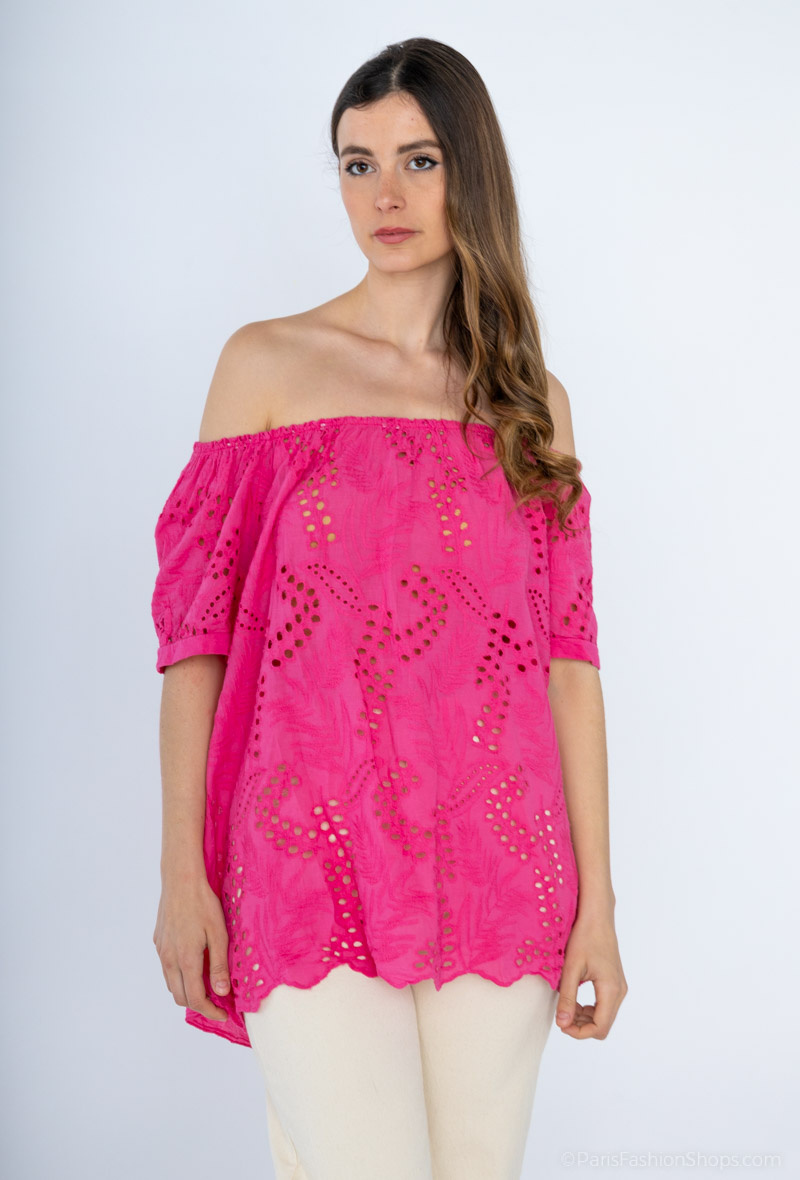 Wholesaler Christelle - Embroidered top