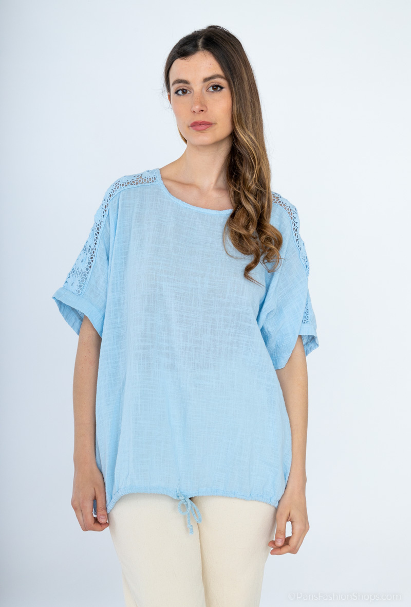 Wholesaler Christelle - Embroidered top