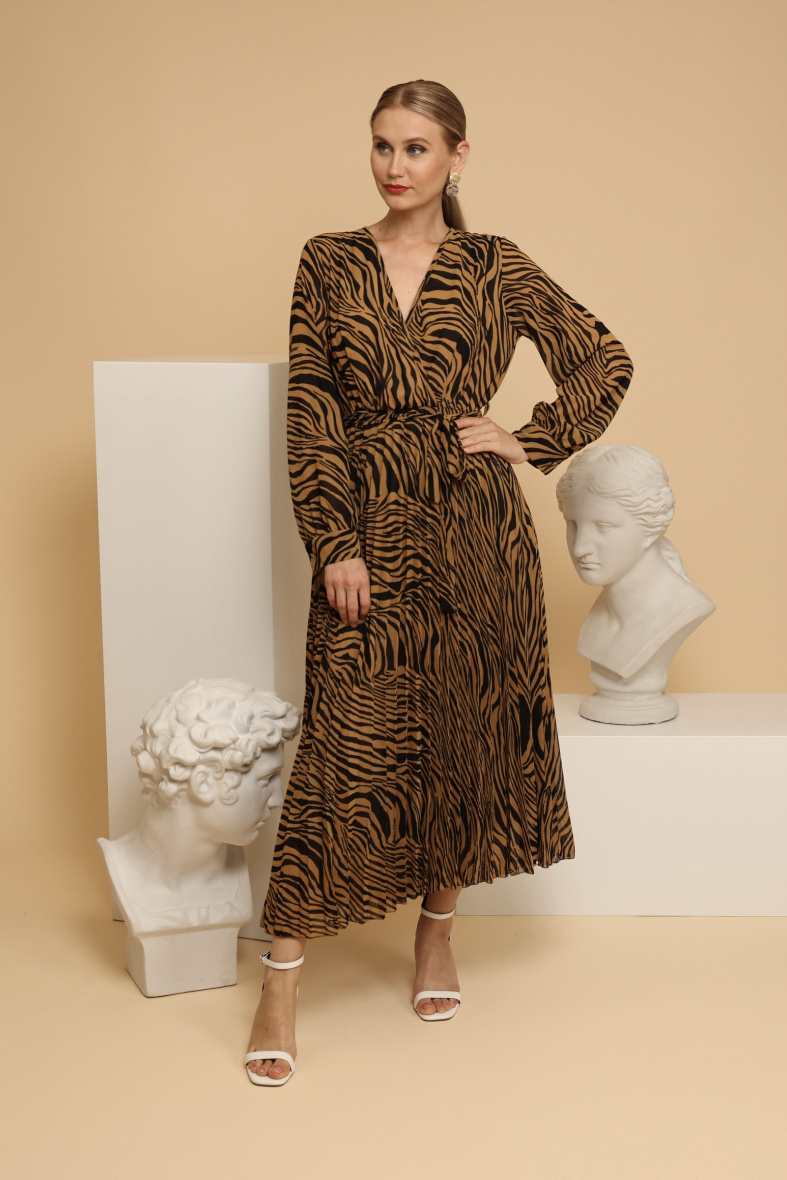 Wholesaler Christina - Zebra Dress