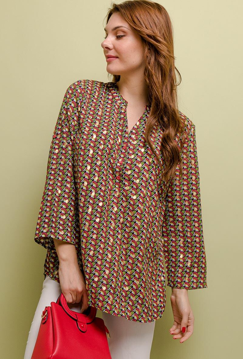 Mayorista Christy - Blusa con estampado