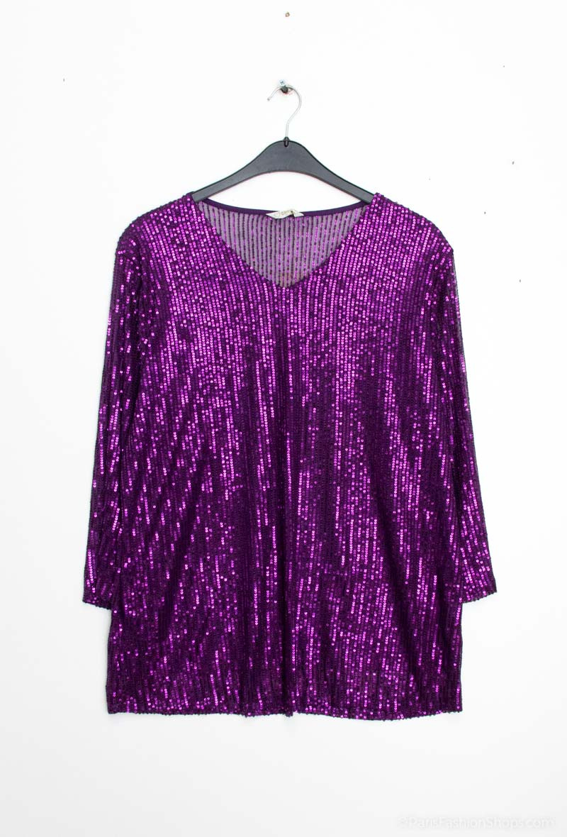 Großhändler Christy - Paillettenbluse