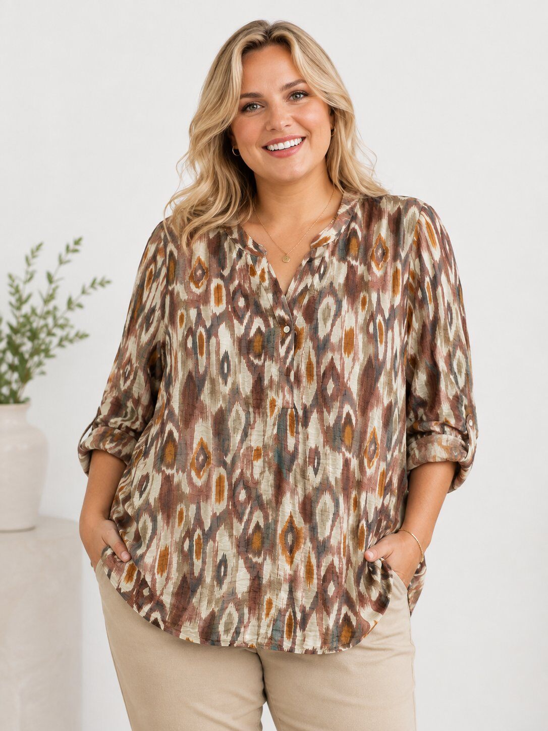 Wholesaler Christy - Printed blouse
