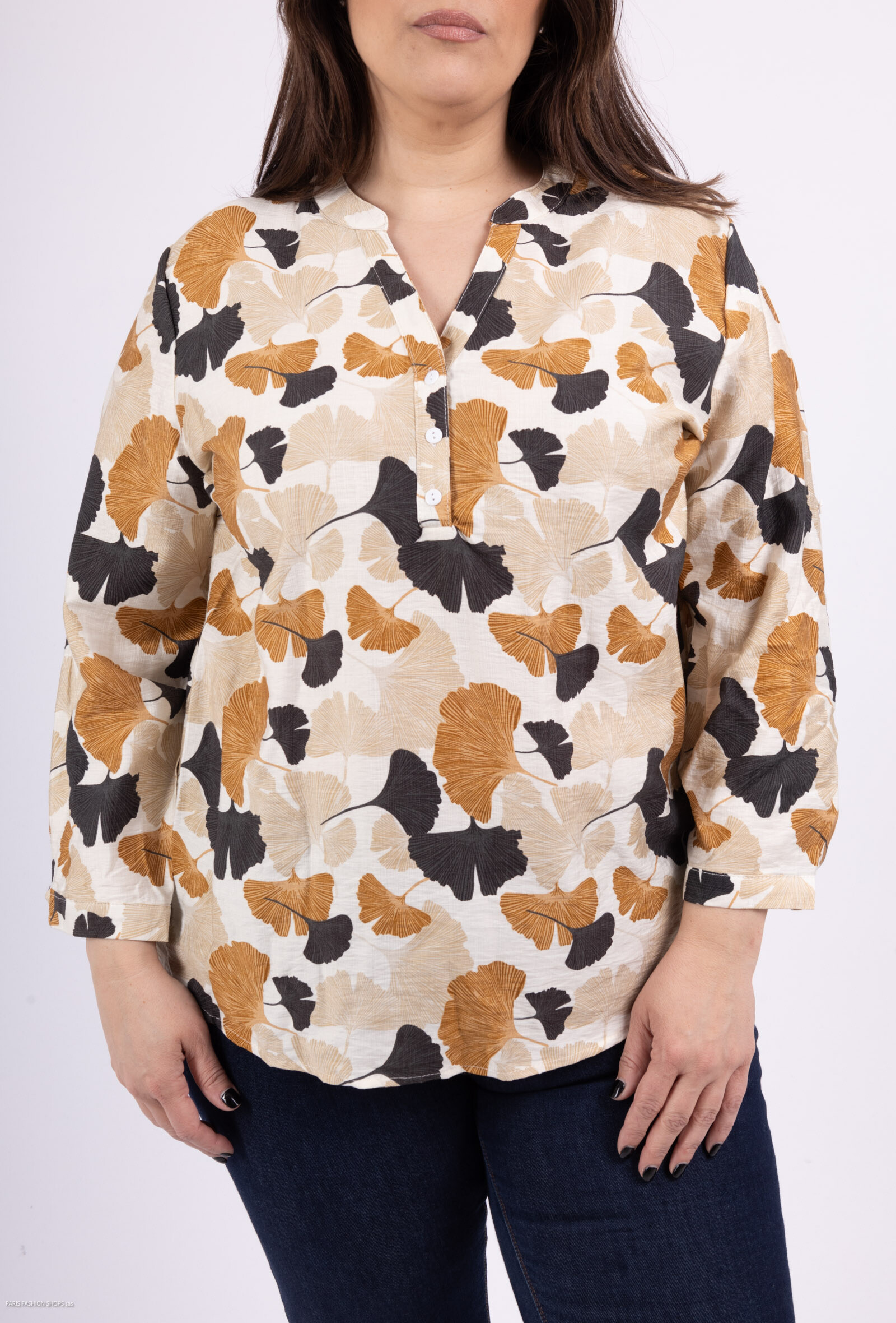 Wholesaler Christy - Printed blouse *Lyocell *