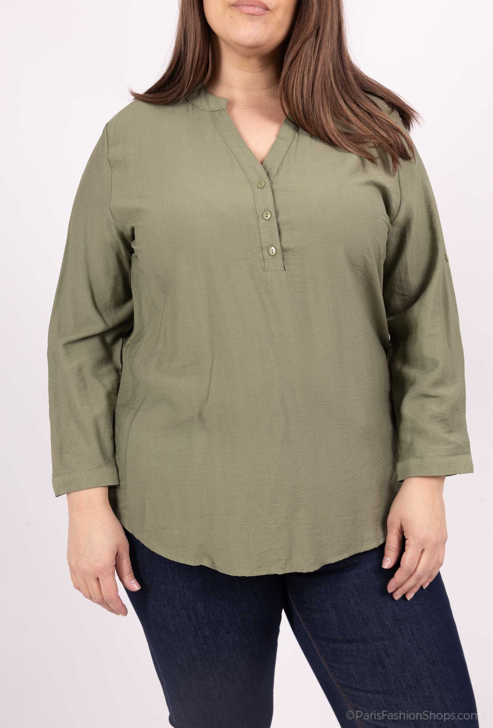 Wholesaler Christy - Uni blouse *Lyocell *