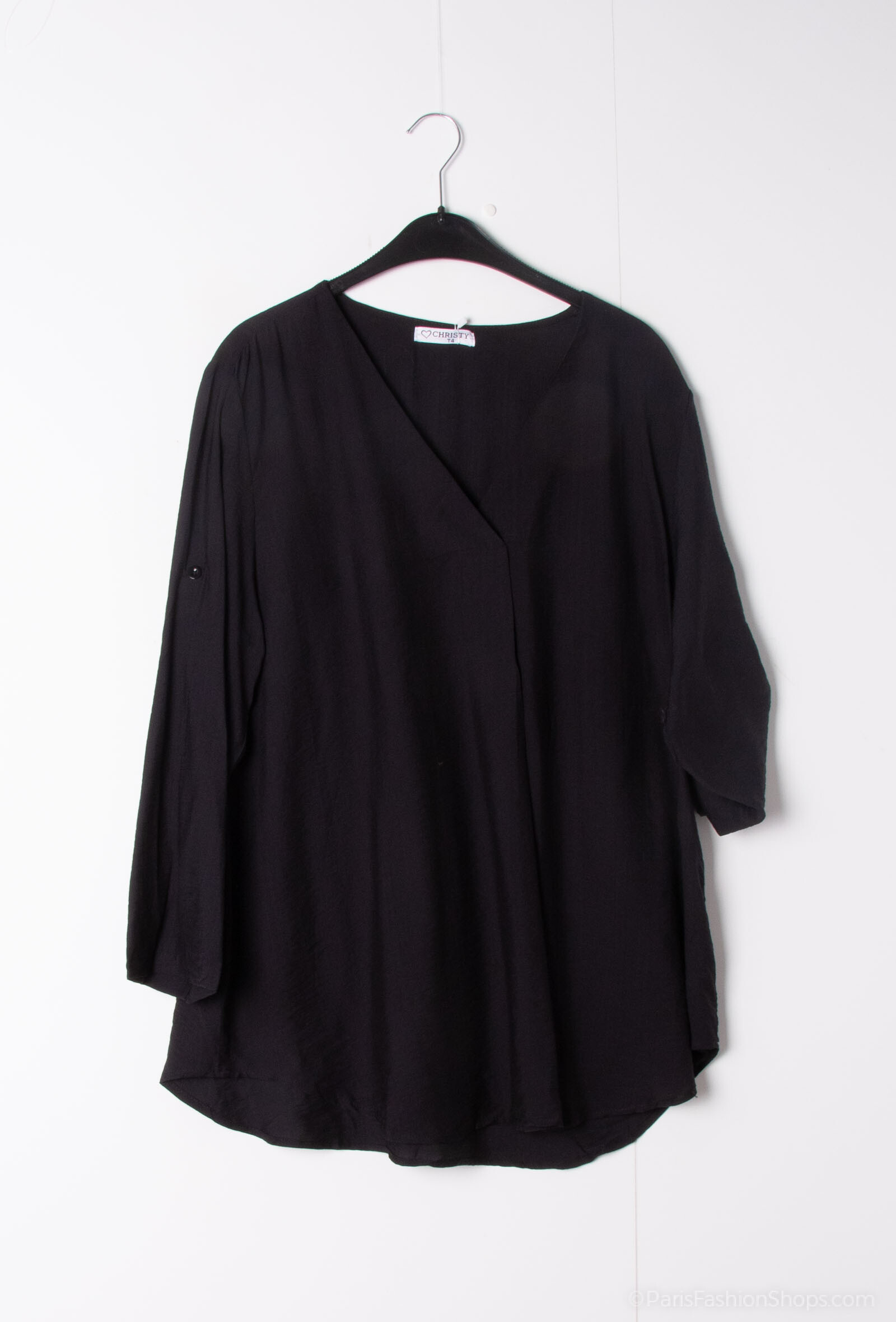Wholesaler Christy - Uni blouse *Lyocell *