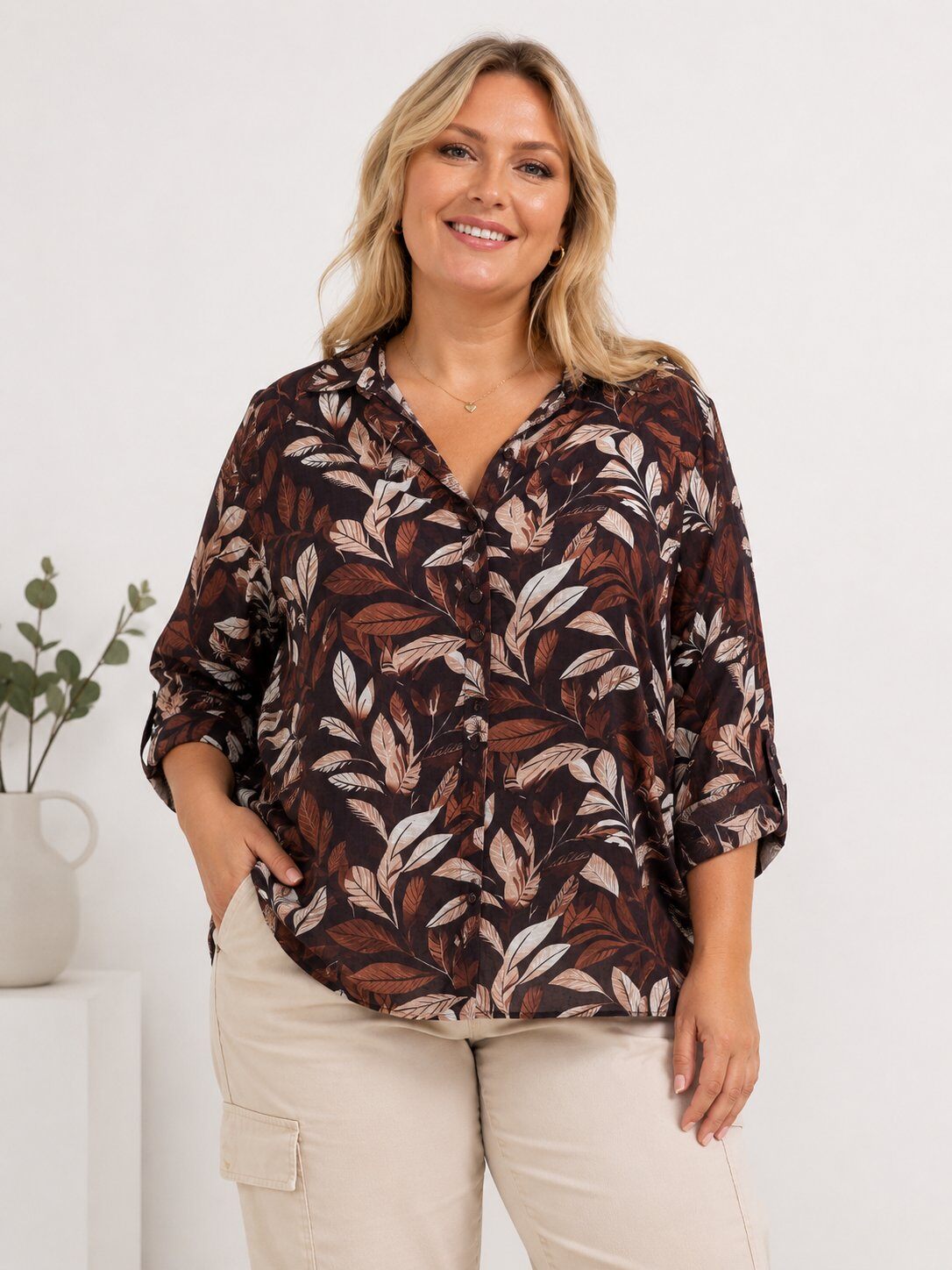 Wholesaler Christy - Shirt collar blouse