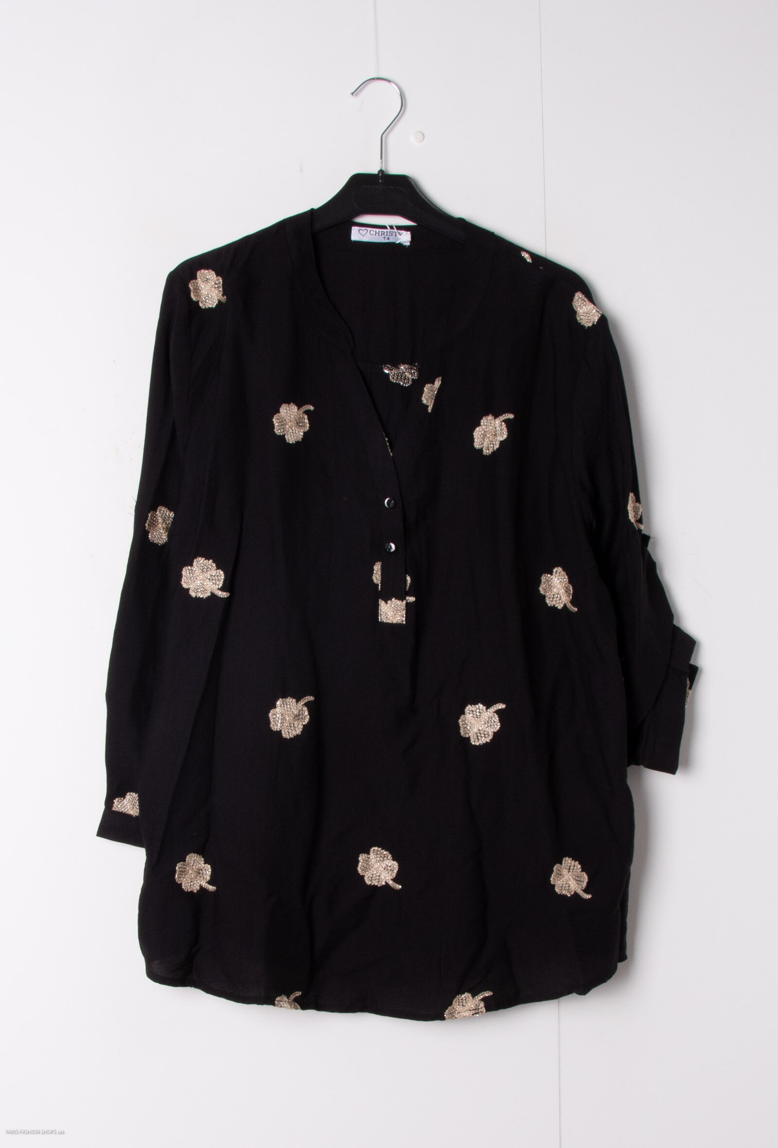 Wholesaler Christy - Embroidered blouse *Lyocell *