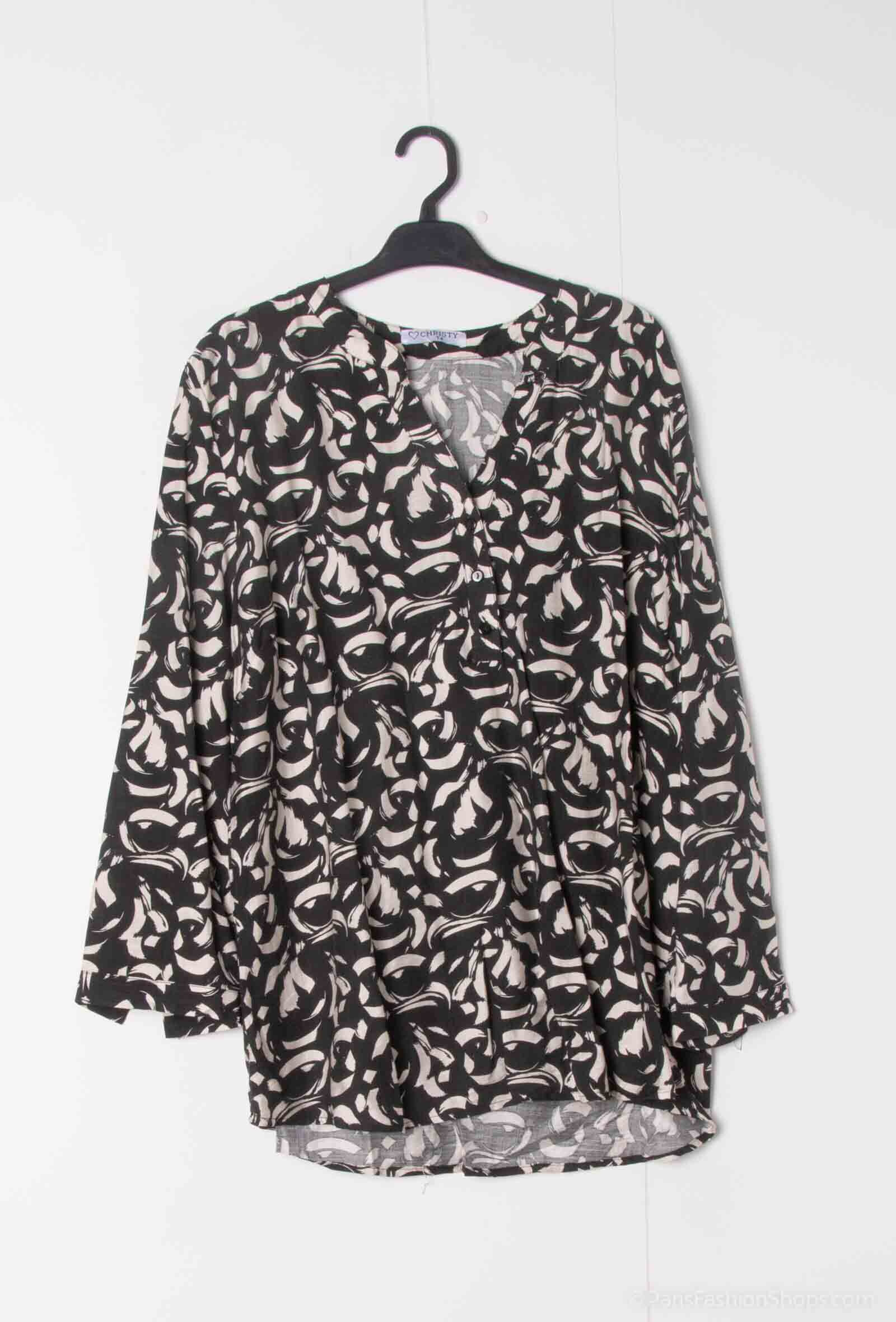 Großhändler Christy - Gedruckte Bluse *lyocell *