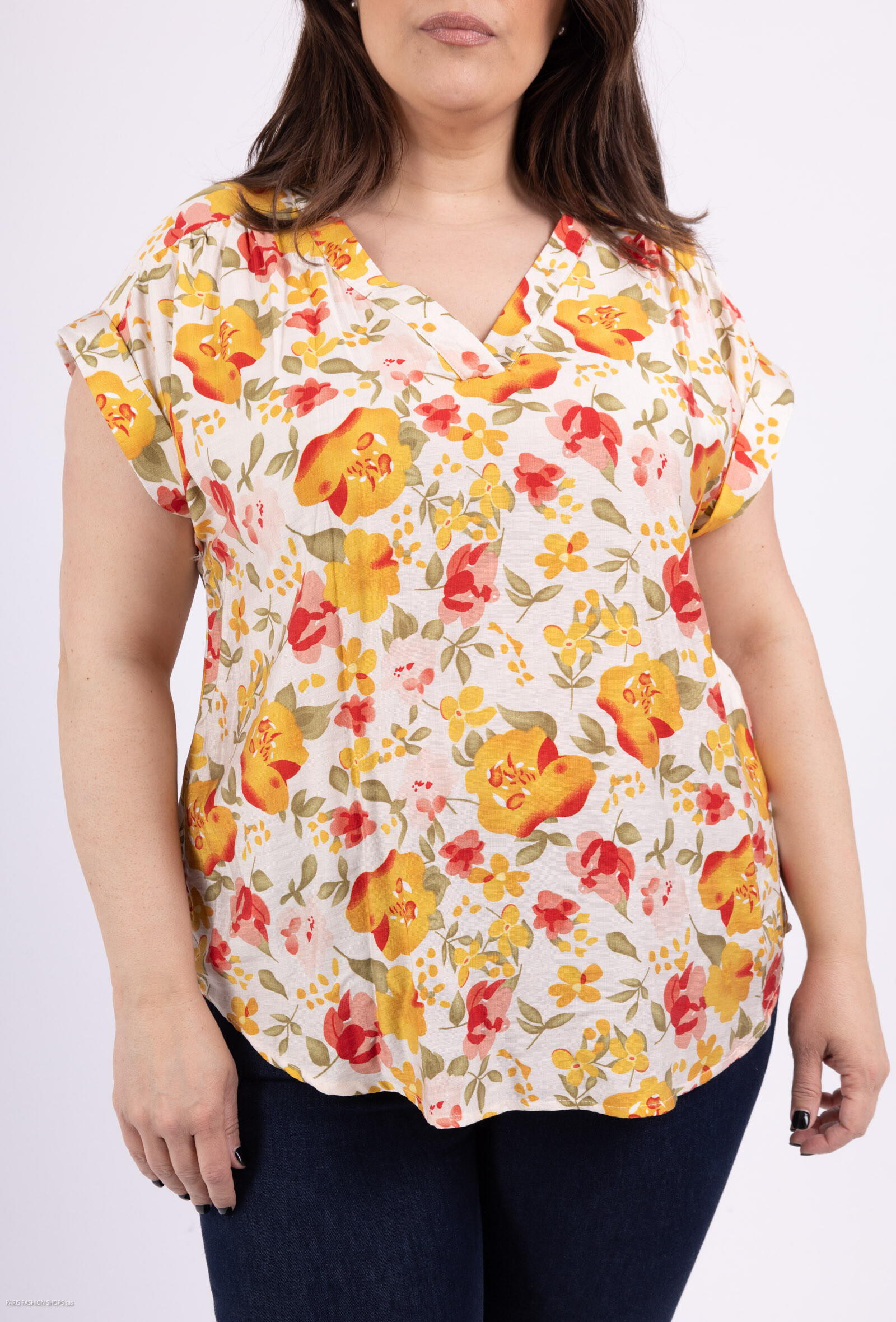 Wholesaler Christy - Top short round *Lyocell *