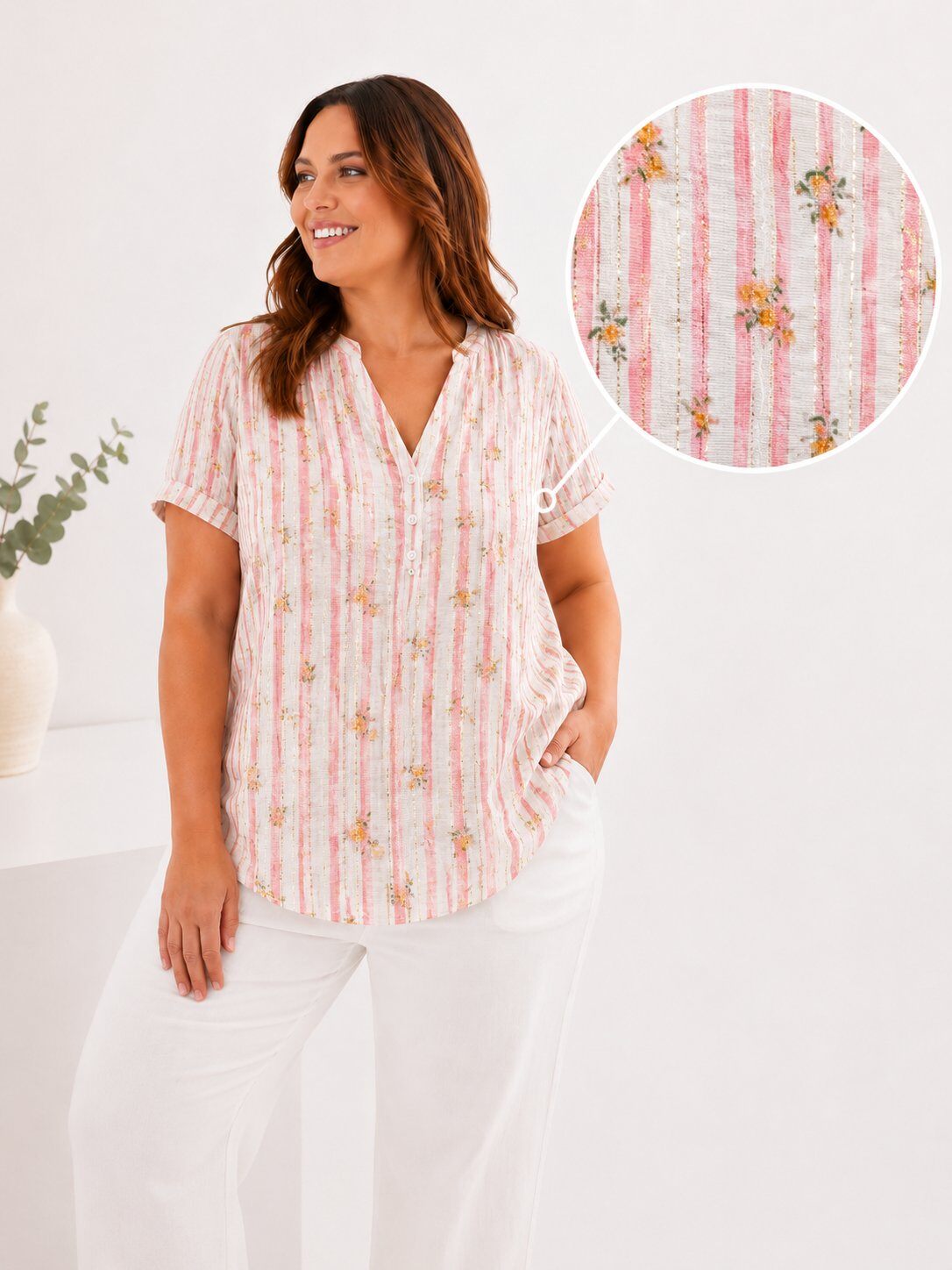 Grossista Christy - Blusa a maniche corte