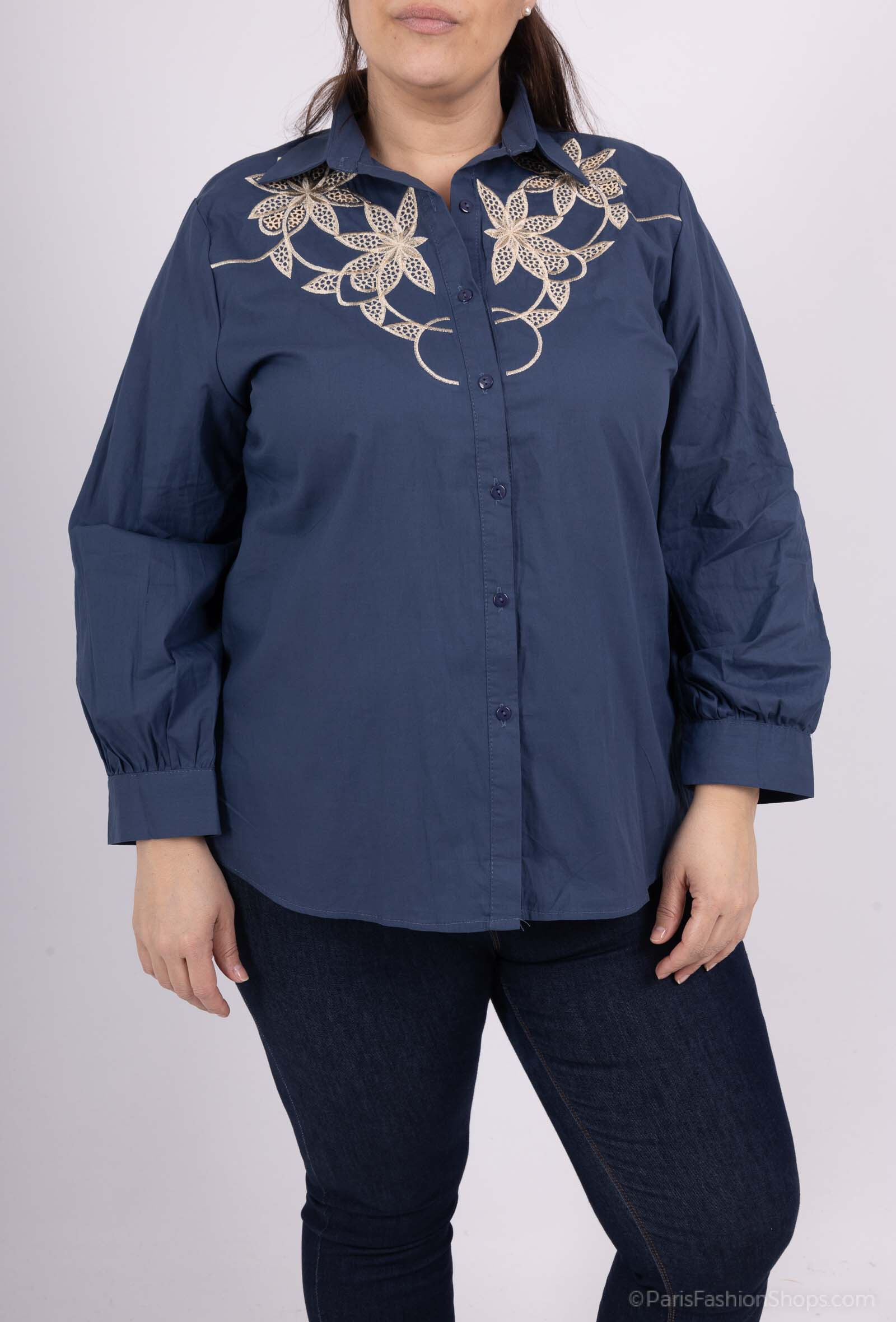 Wholesaler Christy - Embroidered shirt