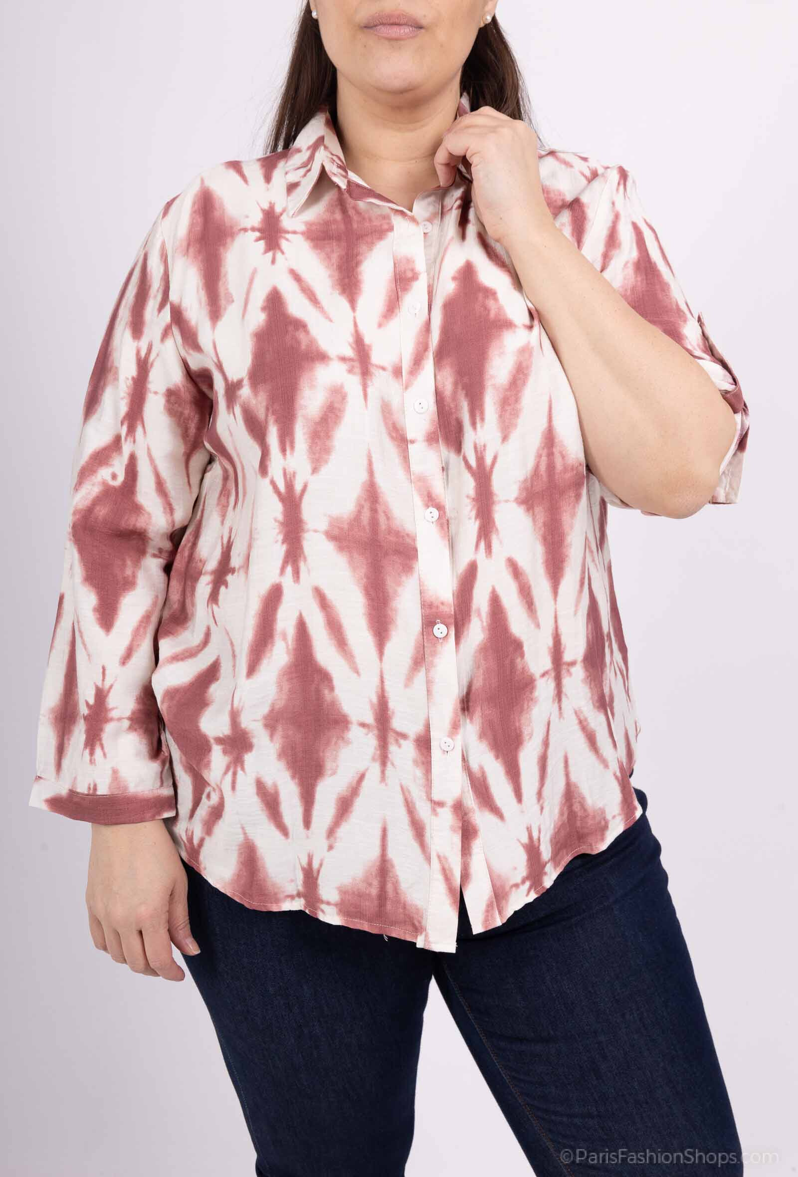 Wholesaler Christy - Printed shirt *Lyocell *