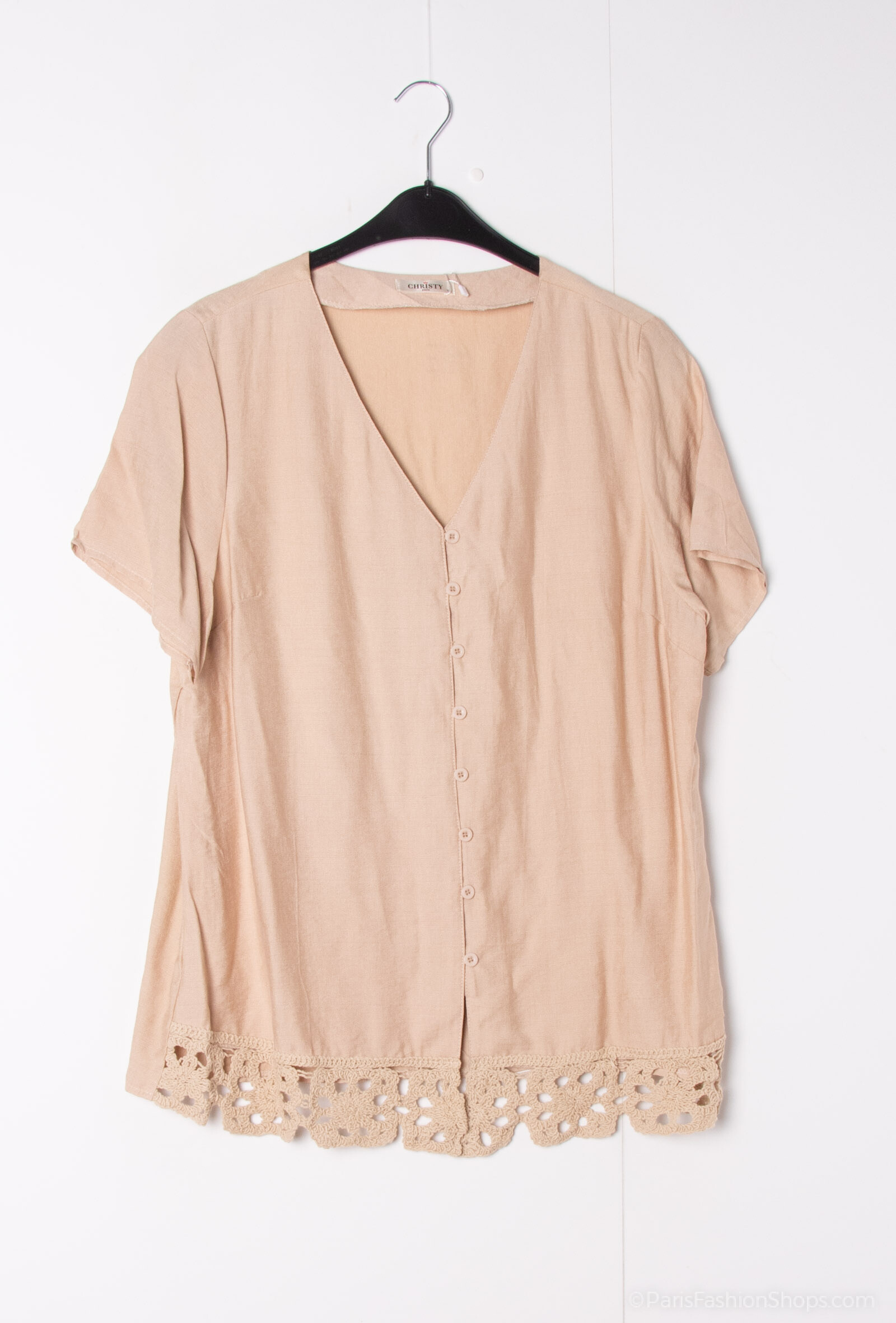 Mayorista Christy - Camisa de encaje *Lyocell *
