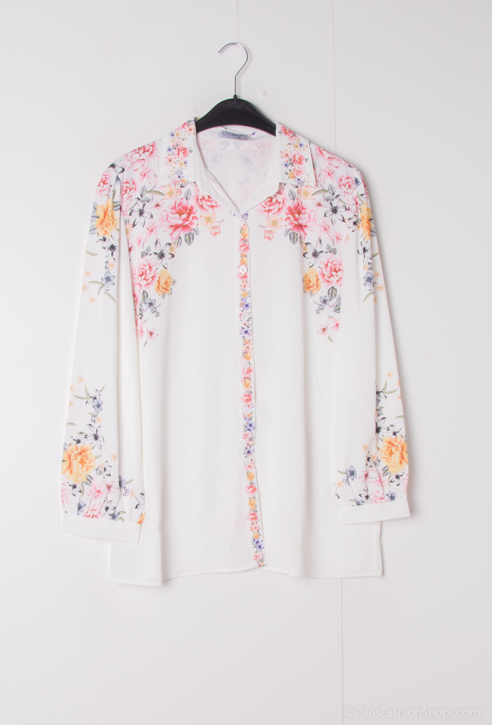 Grossiste Christy - Chemise imprimé fleuri