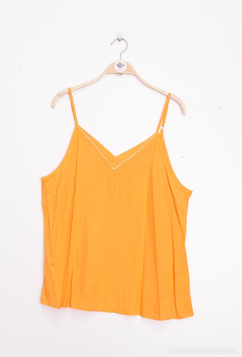 Großhändler Christy - Tanktop mit verstellbaren Trägern einfarbig