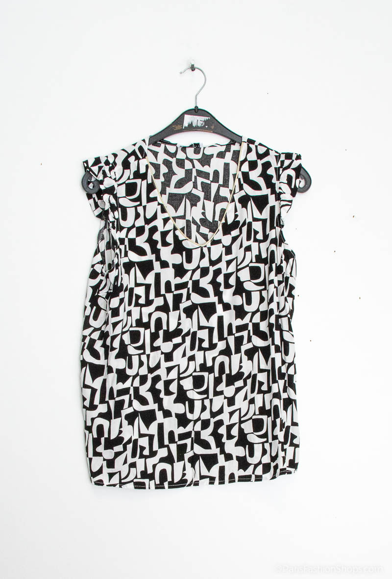 Großhändler Christy - Geometrisch bedrucktes Tanktop