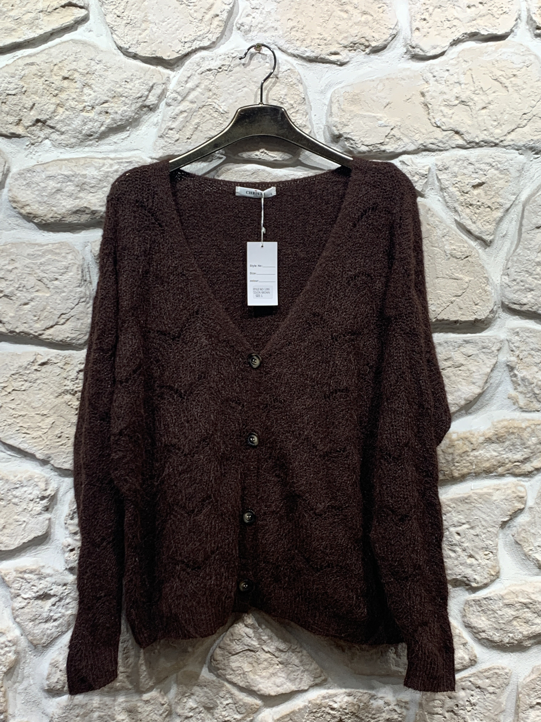 Grossiste Christy - Cardigan uni
