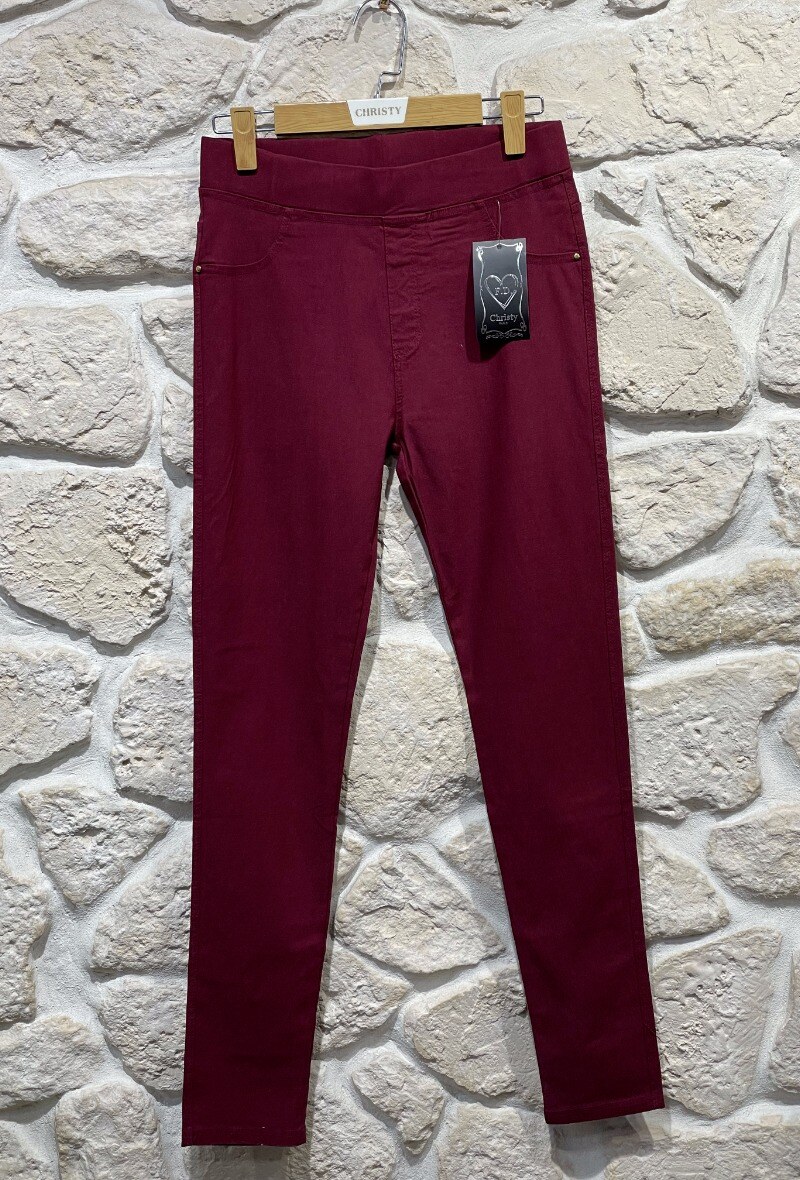 Grossiste Christy - Pantalon stretch grande taille
