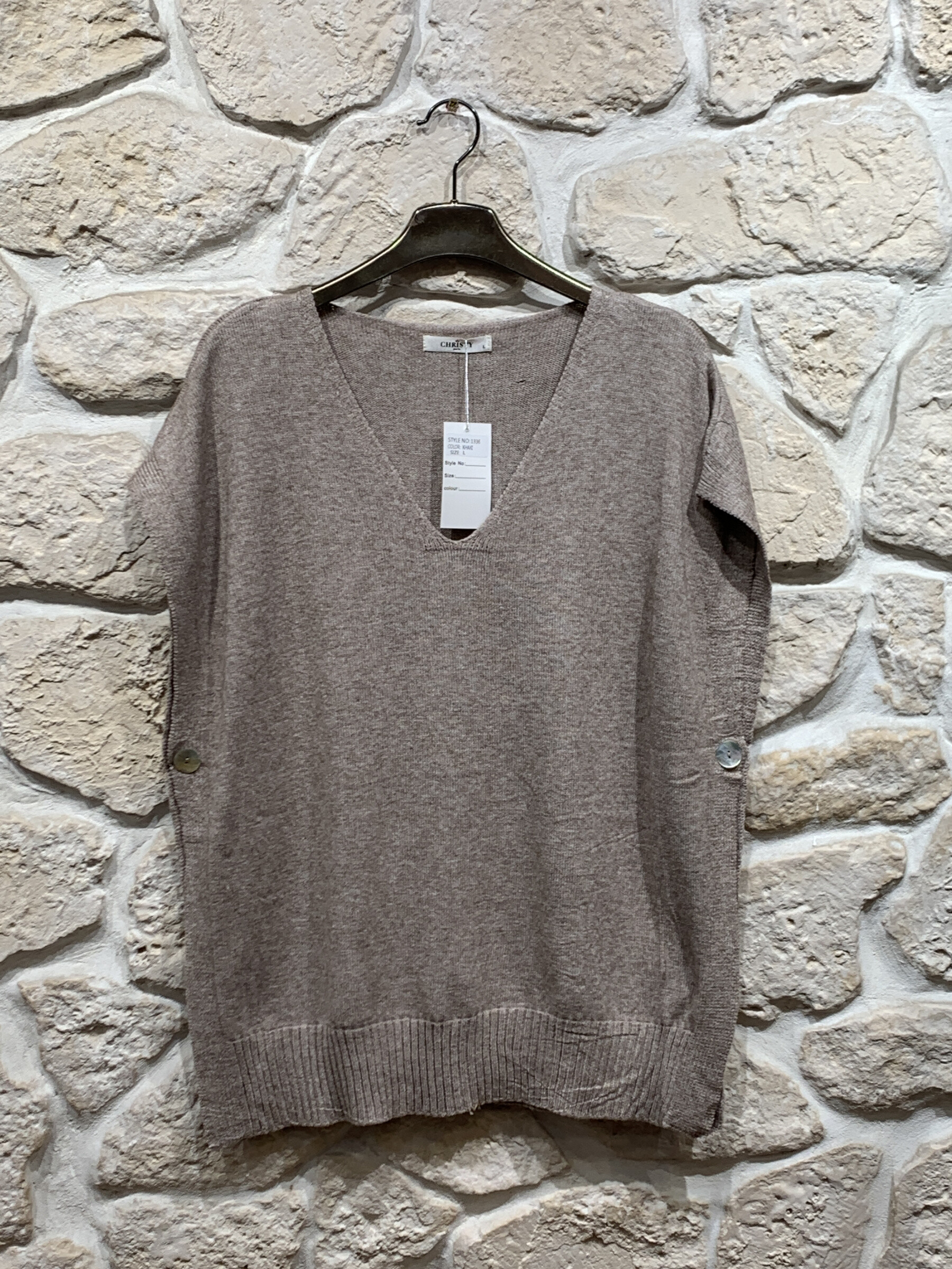 Wholesaler Christy - Sleeveless light sweater
