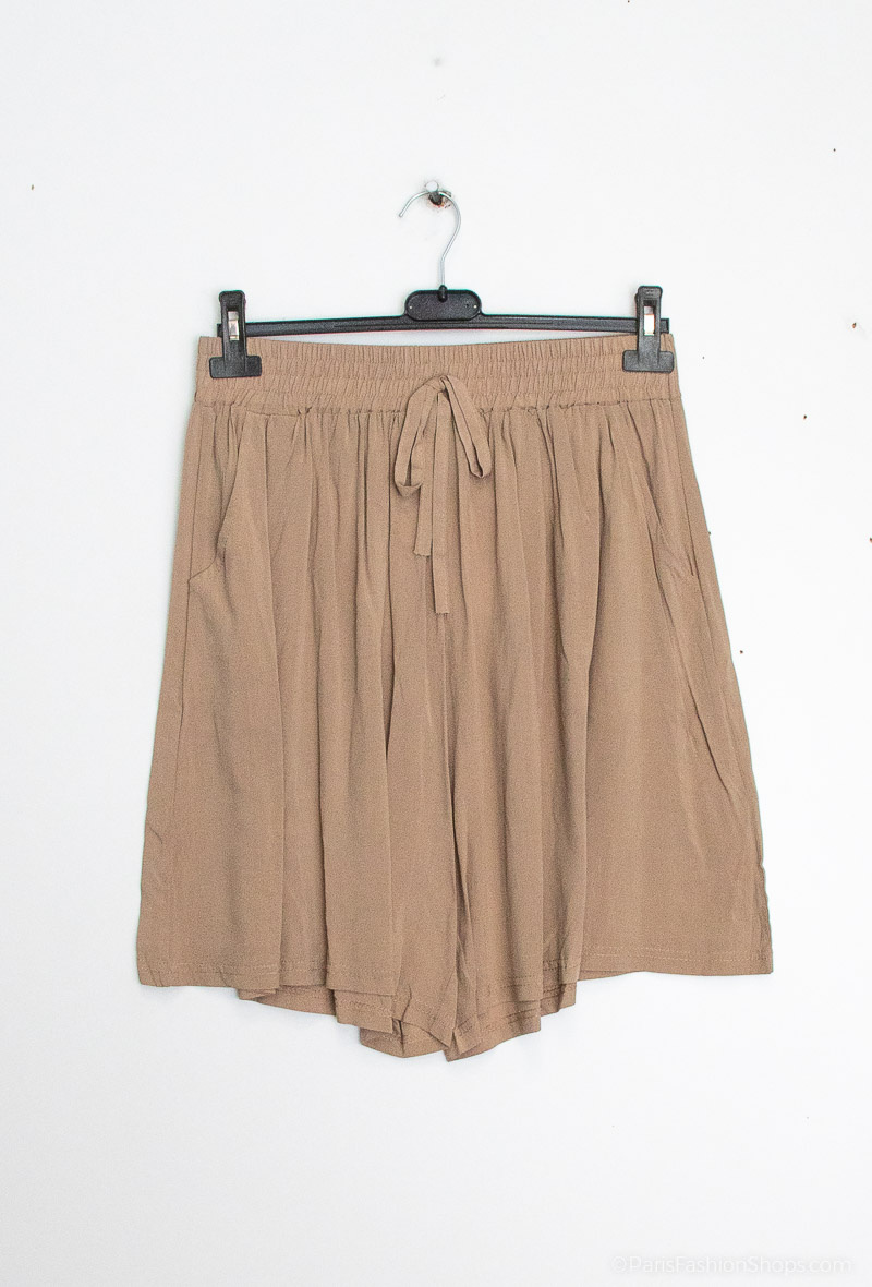 Großhändler Christy - Schlichte Shorts aus fließender Viskose