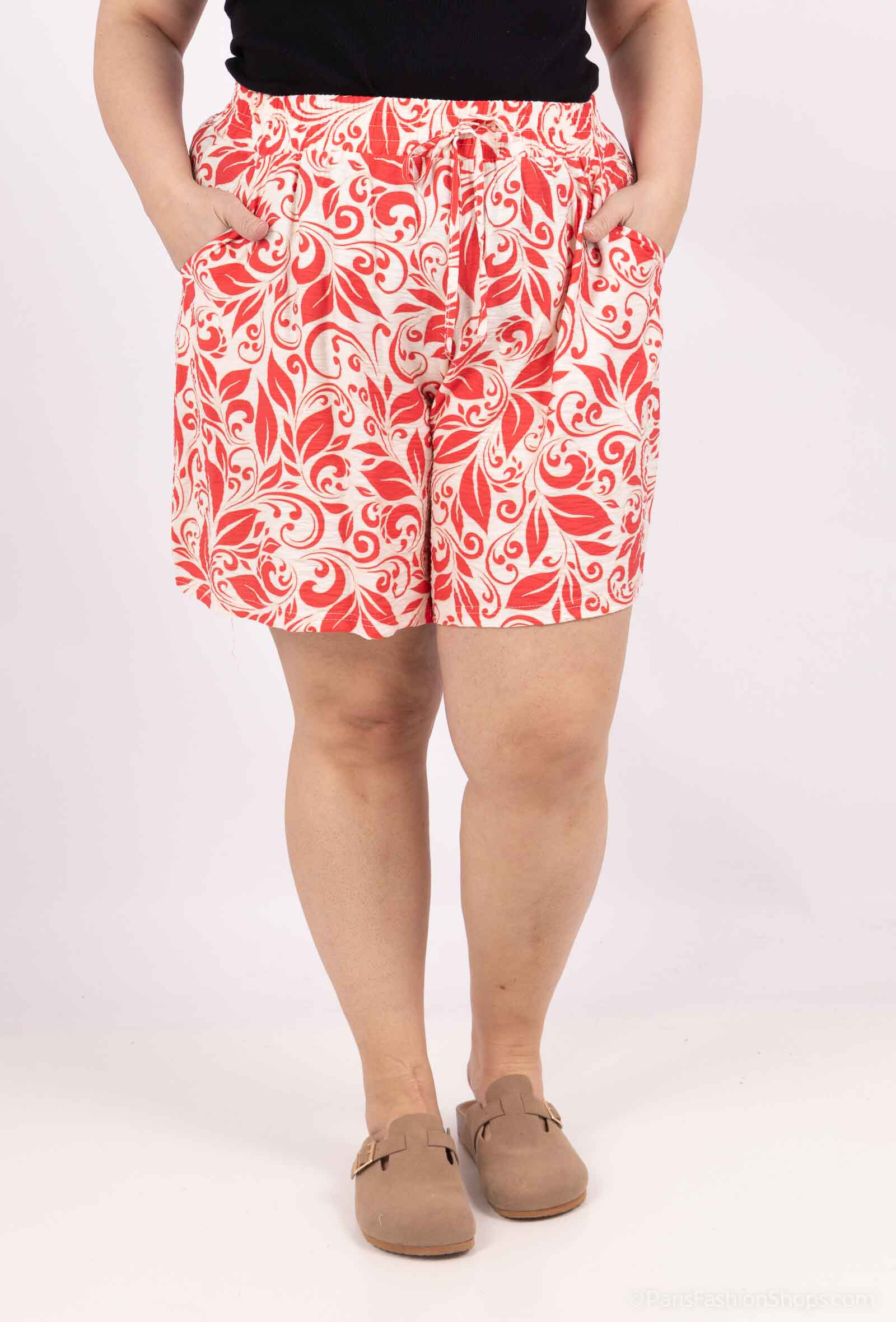 Wholesaler Christy - Printed shorts *Lyocell *