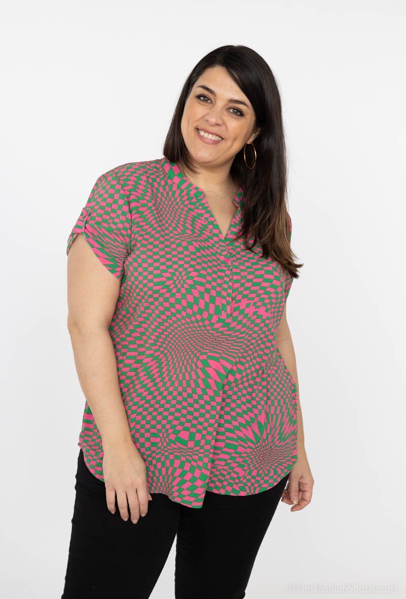 Grossista Christy - Blusa con maniche corte