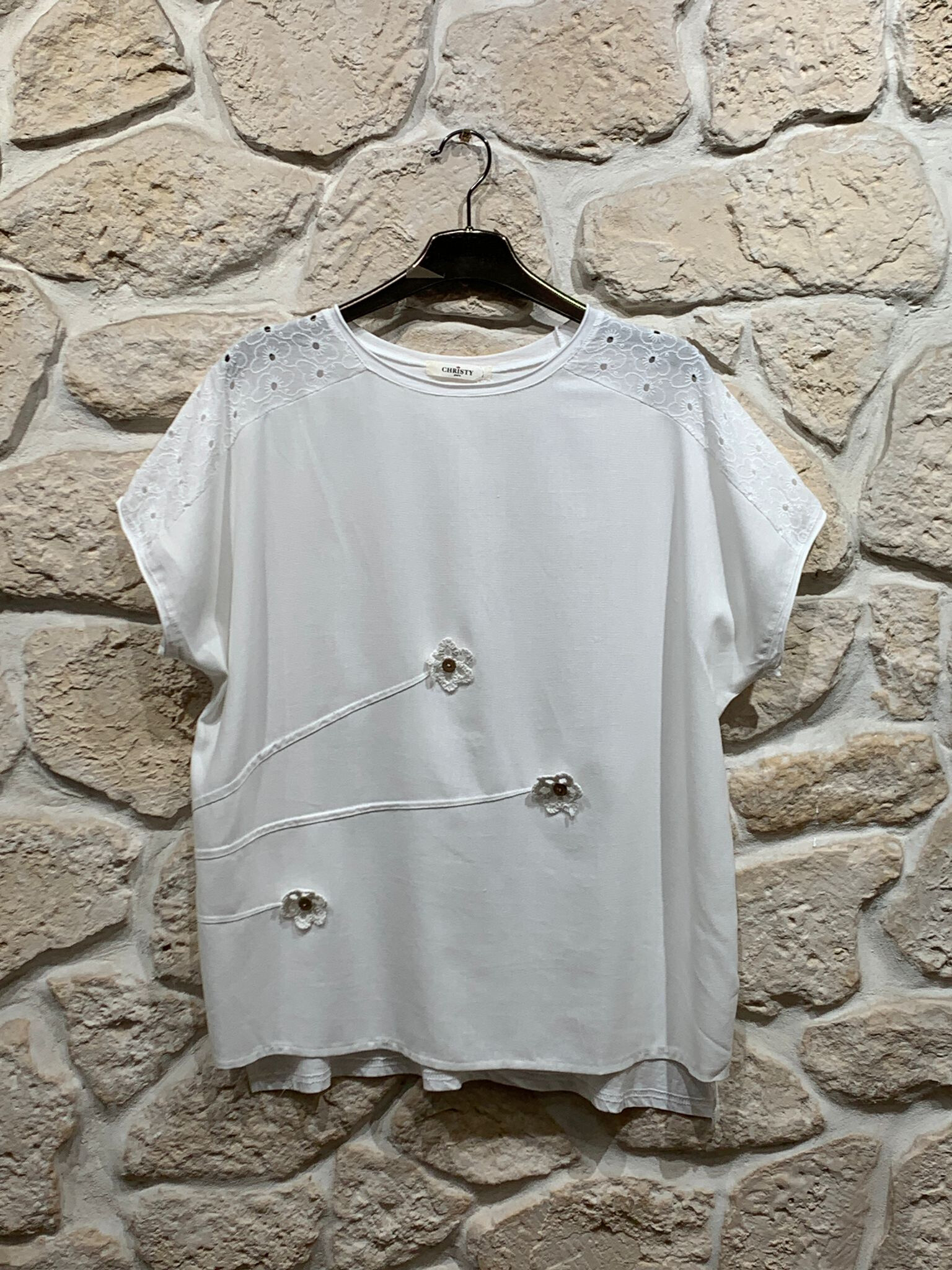 Grossiste Christy - Top manche courte
