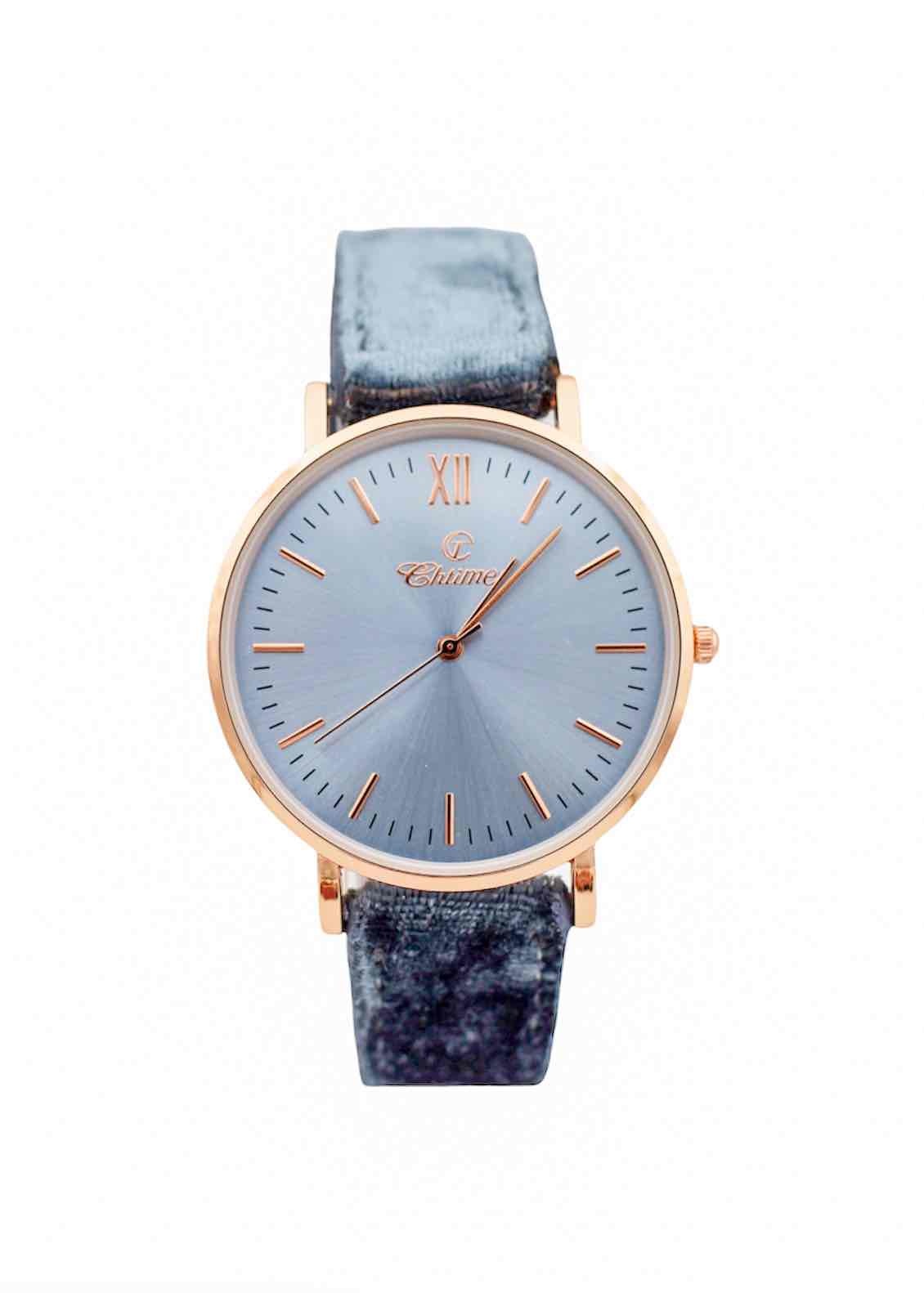 Grossiste Chtime - Montre Femme Velour CHTIME