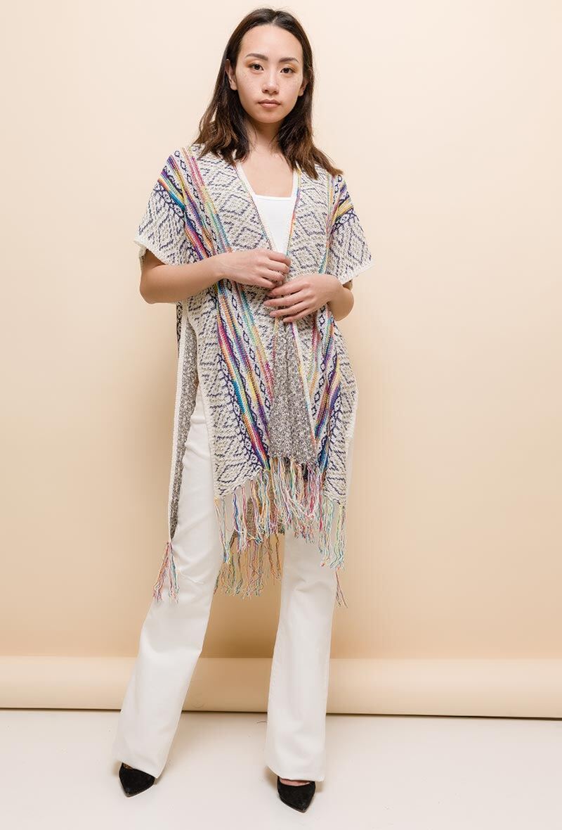 Strickjacke mit Muster - Image 3