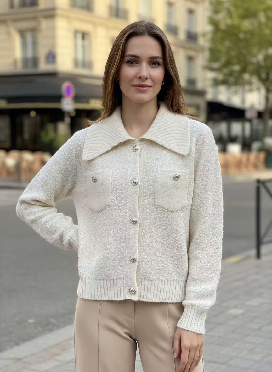 Gilet à bouton