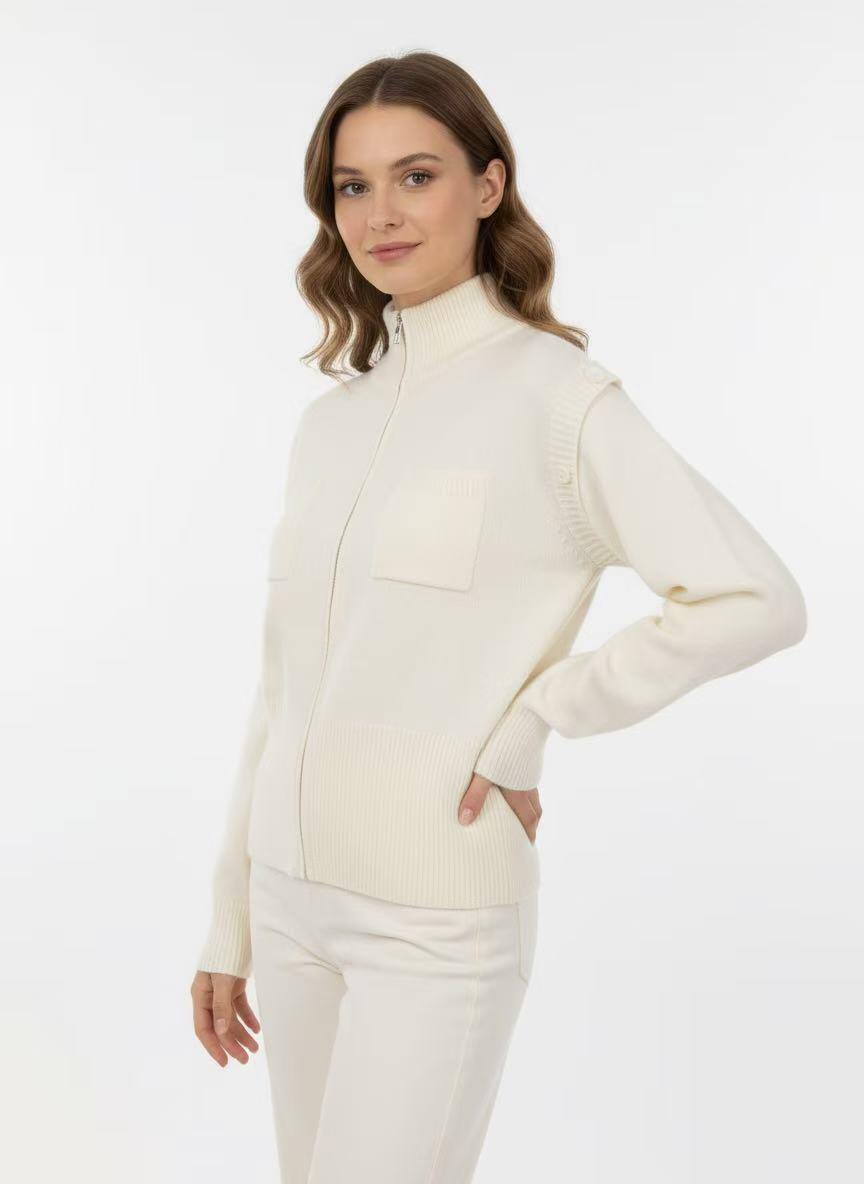 Zipped Vest