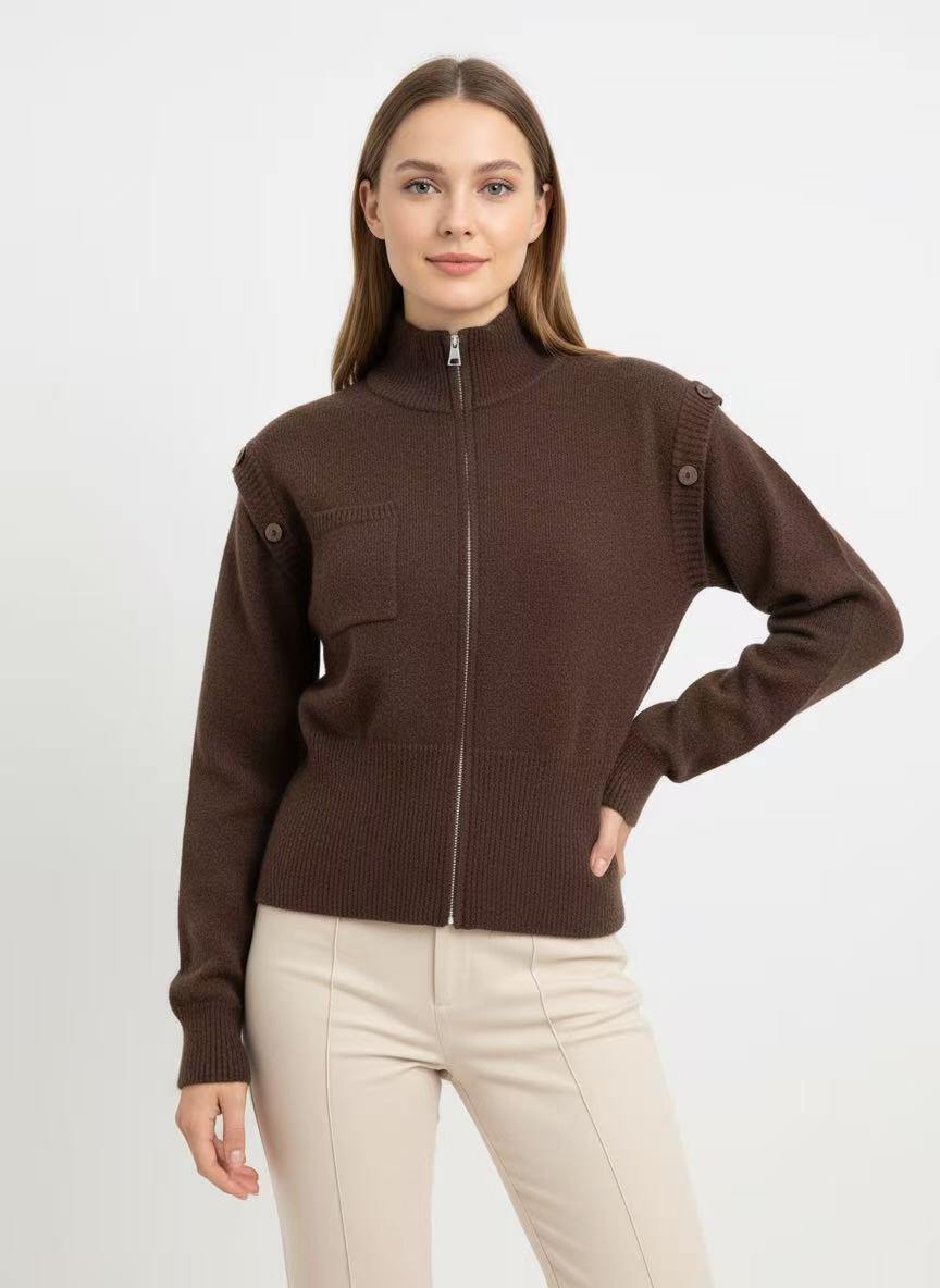 Zipped Vest