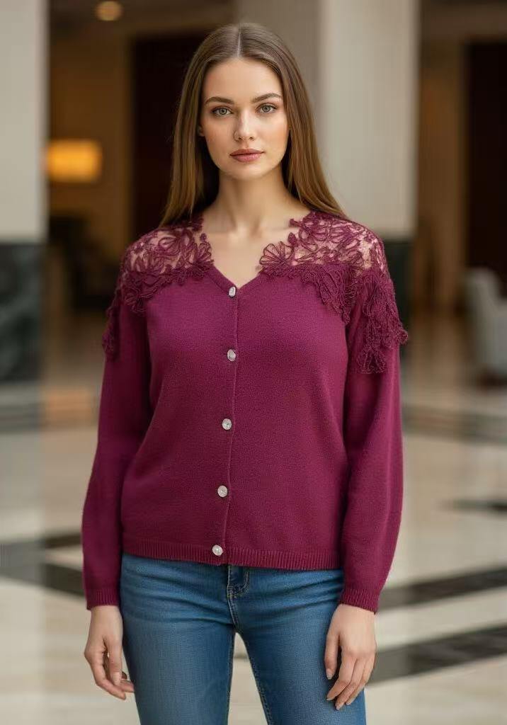 Lace cardigan