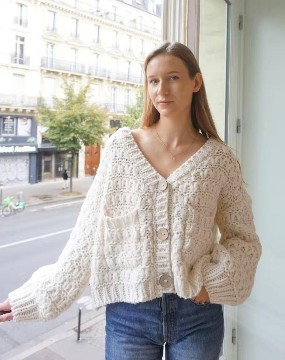 Cropped Cardigan