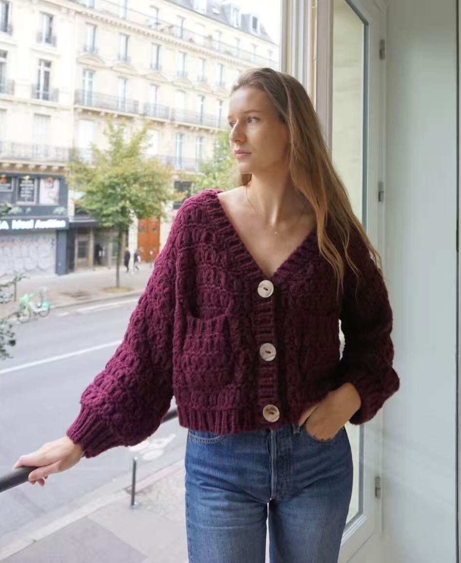 Cropped Cardigan
