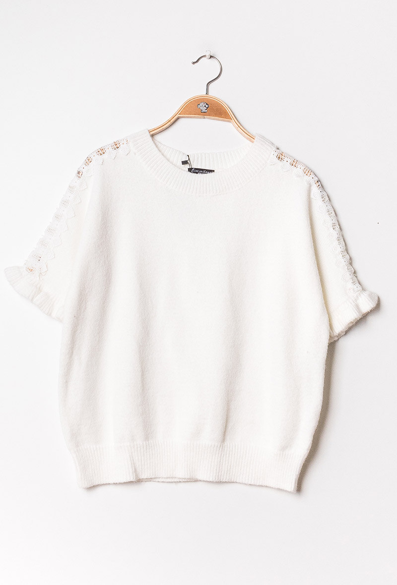 Short sleeve sweater - Image 1