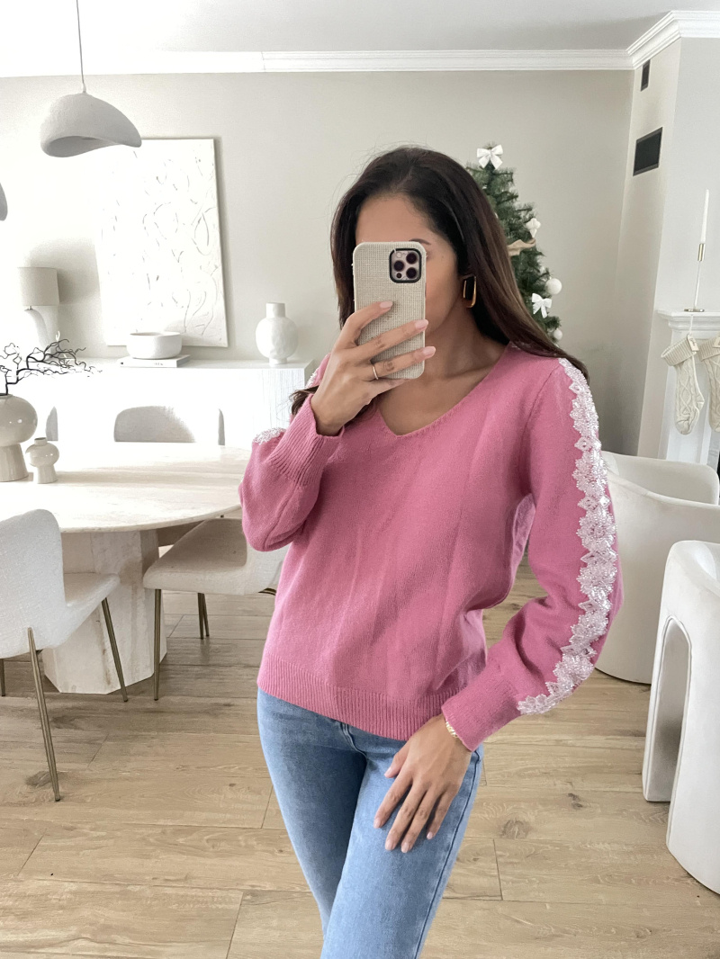 Spitzenpullover - Image 2