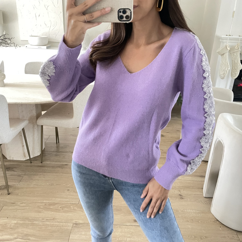 Spitzenpullover - Image 3